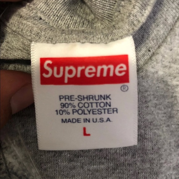 Supreme Gray Kiss Tee - Picture 4 of 4